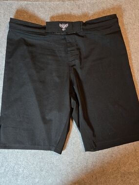 Men's Black Raven Fightwear Shorts